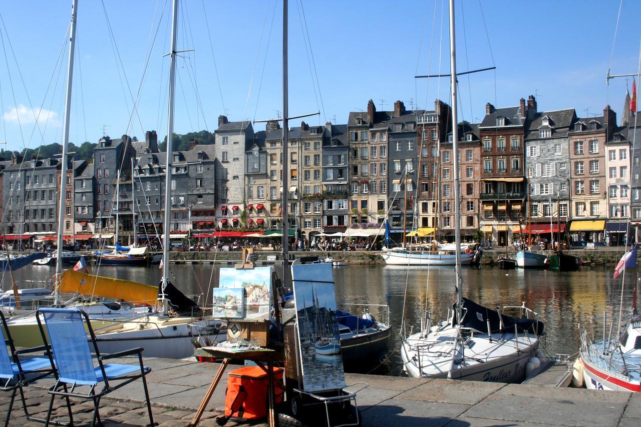 La Maison d'Eugène Appart'Hôtel - Centre Historique Honfleur Exterior foto